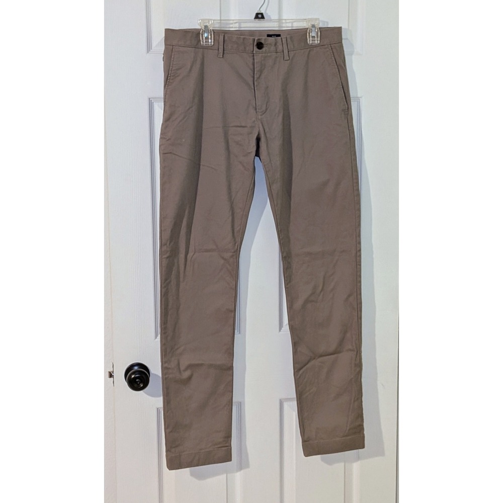 J Crew Flex Slim Fit Khaki Pants Mens W34 L34 Casual Chino Trousers NWT $128